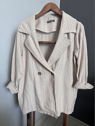 m Beden camel Renk Blazer