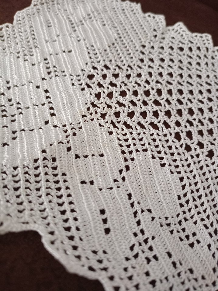 El Örgüsü Beyaz Dantel - Görsel 3