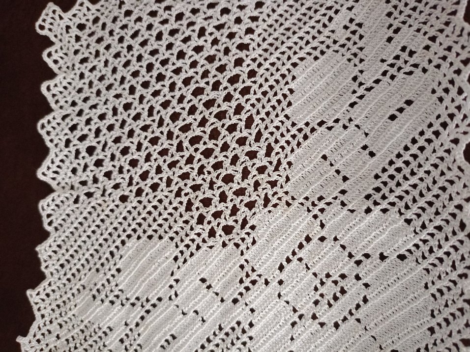 El Örgüsü Beyaz Dantel - Görsel 2
