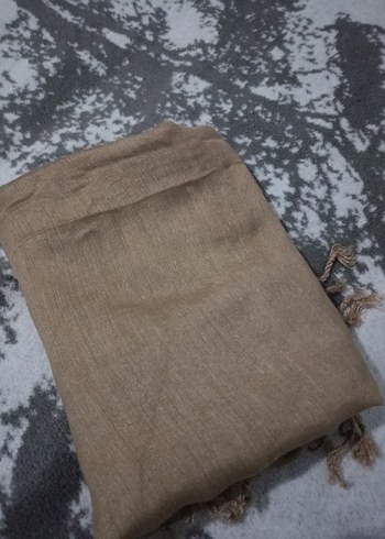 krem bej şal - Görsel 3