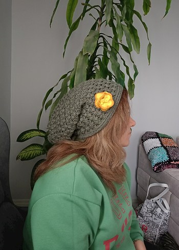 Kadın Örgü Bere, Şapka - Görsel 2