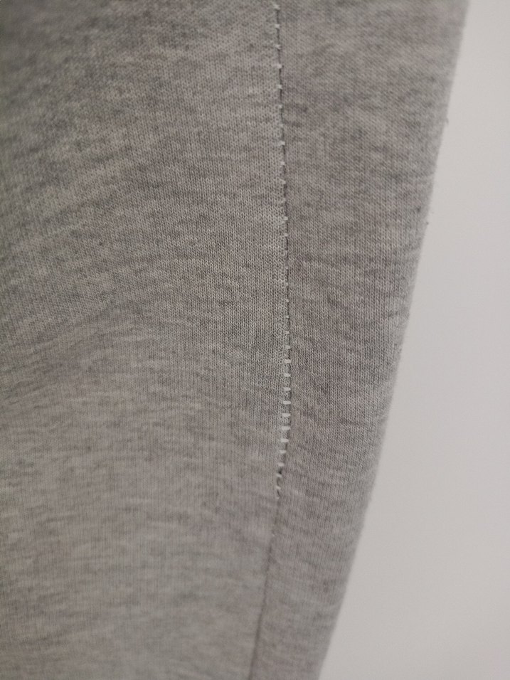 Gri Adidas Fermuarlı Kadın Eşofman Altı - Görsel 3