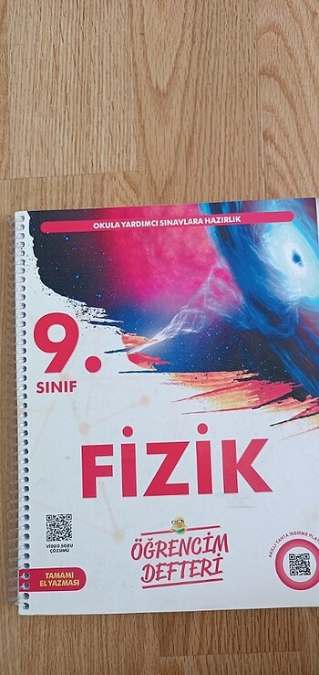 Beden 9. sınıf fizik konu anlatımlı defter