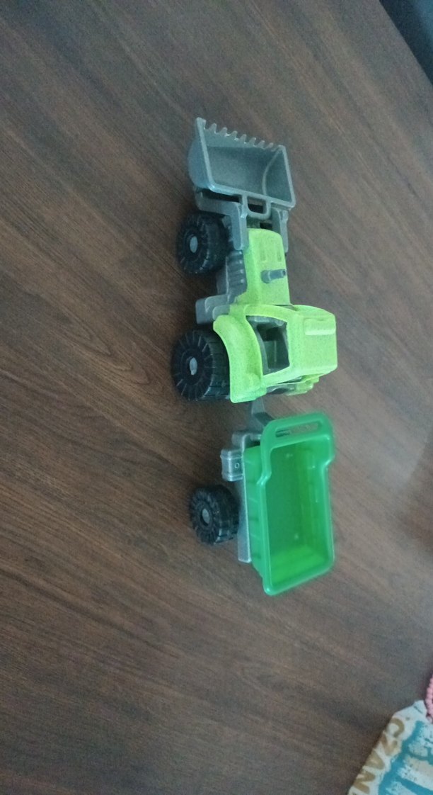 Renkli Yeşil Oyuncak Kepçe - Görsel 2