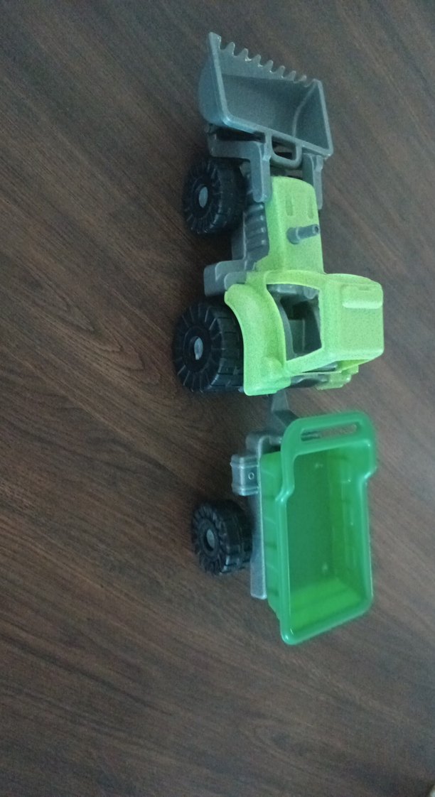 Renkli Yeşil Oyuncak Kepçe - Görsel 3