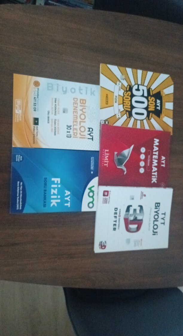 TYT AYT Fizik Biyoloji Matematik Deneme Kitapları - Görsel 2