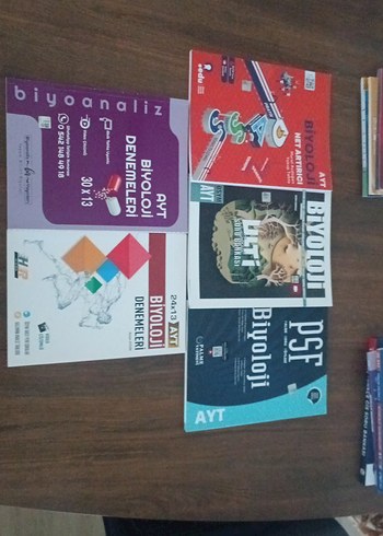 Biyoloji AYT Deneme Kitapları Seti - Görsel 2