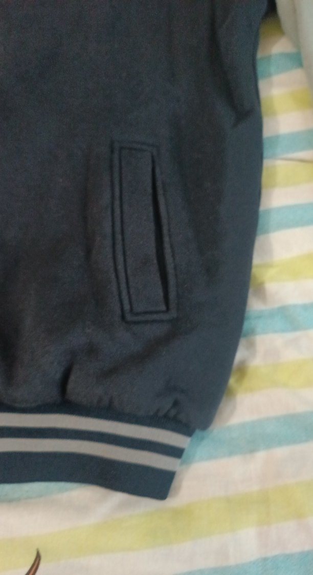 Düğmeli Çocuk Gri Sweatshirt Ceket - Görsel 4