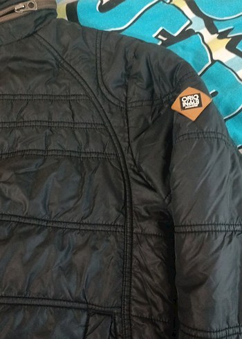 Fermuarlı Siyah Erkek Sokak Stili Mont - Görsel 3