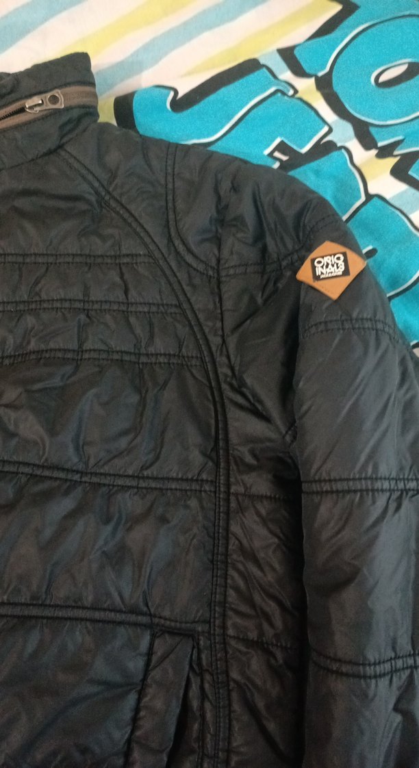 Fermuarlı Siyah Erkek Sokak Stili Mont - Görsel 3