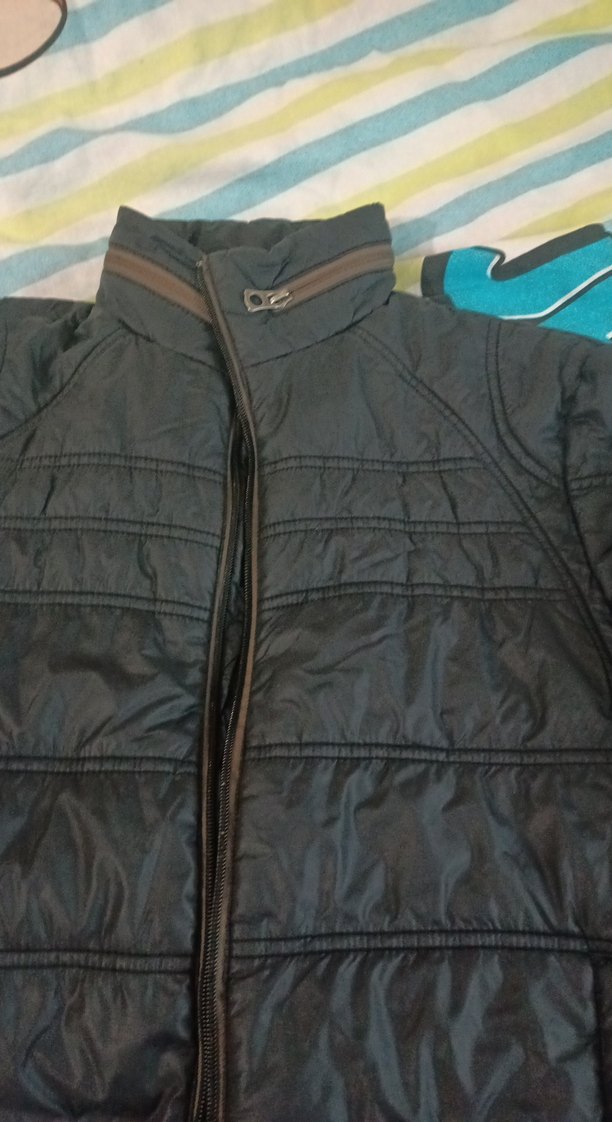 Fermuarlı Siyah Erkek Sokak Stili Mont - Görsel 5