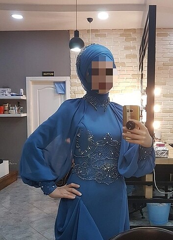 Armine Tesettür abiye elbise
