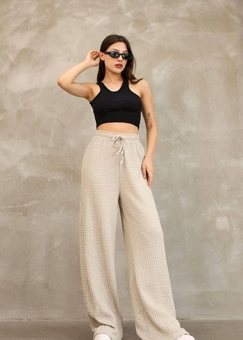 Zara Bej Pantolon bürümcük (cepli)