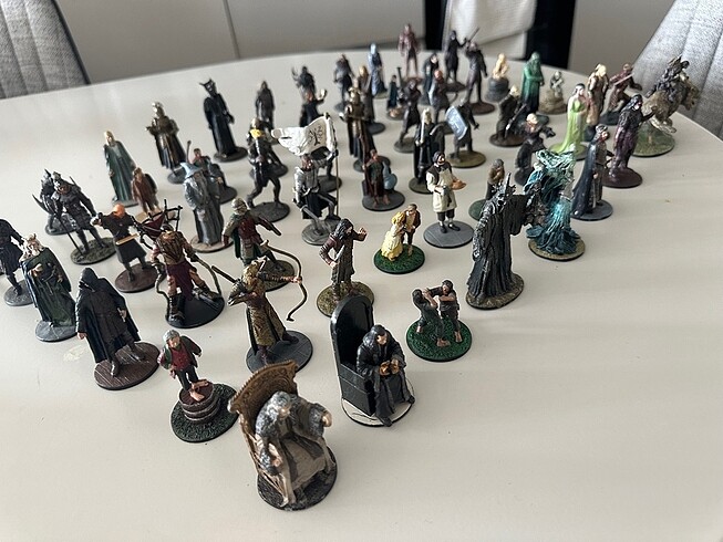  Beden Renk Lord of ring kurşun figür