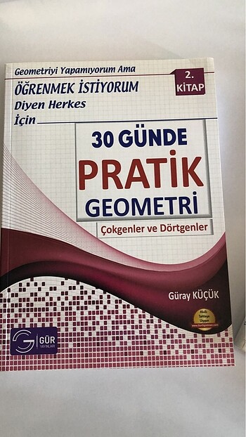 Temelden Geometri 2 kitap (tanesi 50)