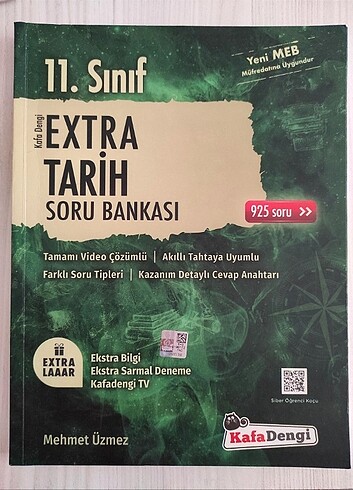 KAFADENGİ YAYINLARI 11. SINIF MATEMATİK VE TARİH SORU BANKASI