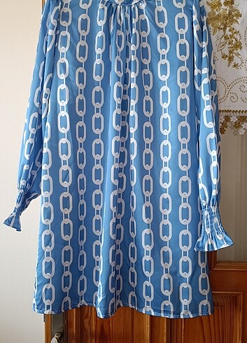  Saten Tunik 