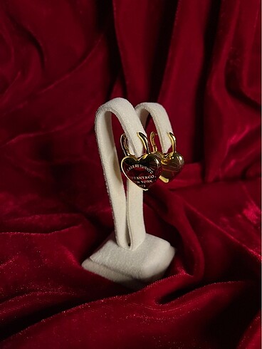 Tiffany&Co Tiffany&Co Kalp Küpe