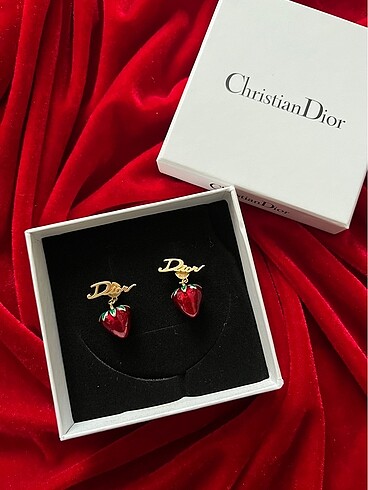 Beden Christian Dior Çilek Küpe