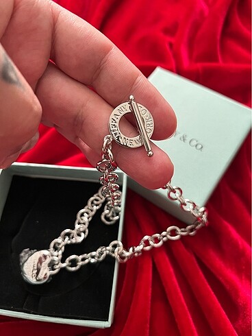  Beden beyaz Renk Tiffany&Co Kalp Kolye