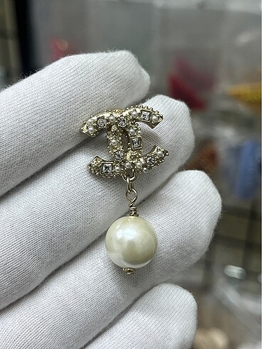 Chanel İnci Küpe