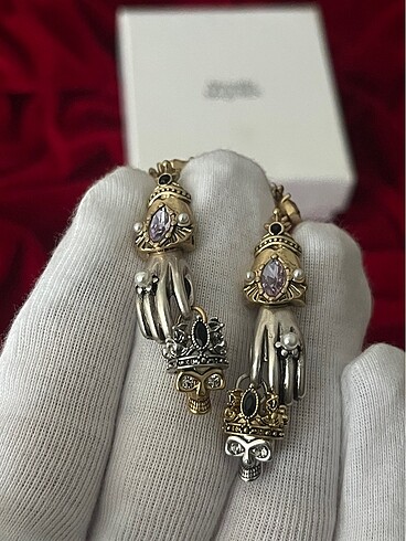 Beden çeşitli Renk Alexander McQueen Küpe