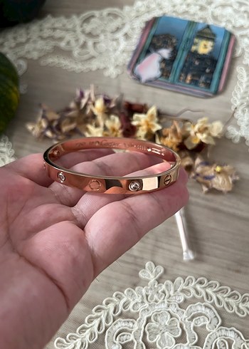 Cartier Love Bilezik Rose Gold 19