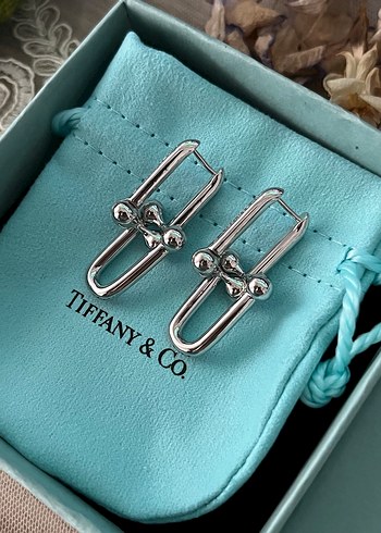 Tiffany&Co Tiffany & Co. Jumbo Boy Sallantılı Küpe