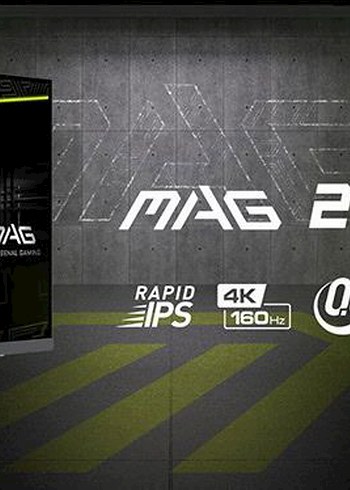Msi 4k Mag274upf e2 monitör SIFIRDAN FARKSIZ