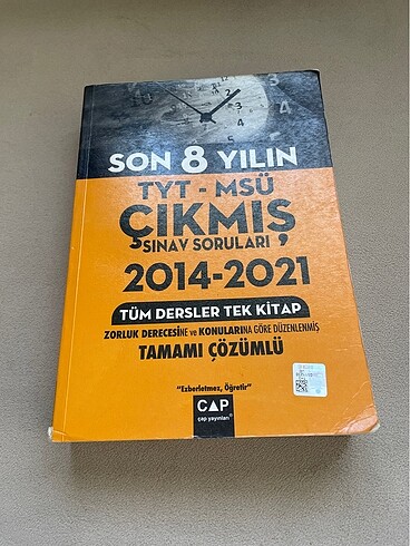 Çap çıkmış sorular