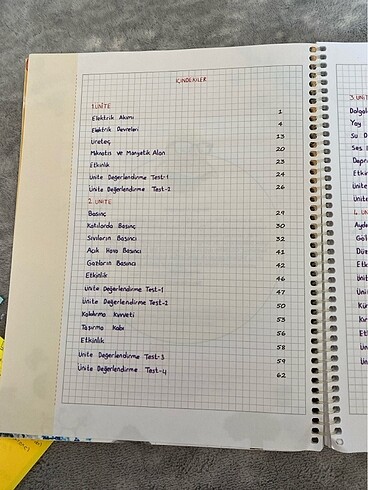  Beden 10. sınıf fizik notları