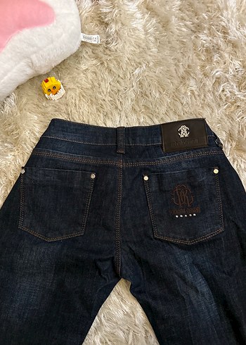 Roberto Cavalli Vintage Y2k Low Rise Jean 100 Orijinal