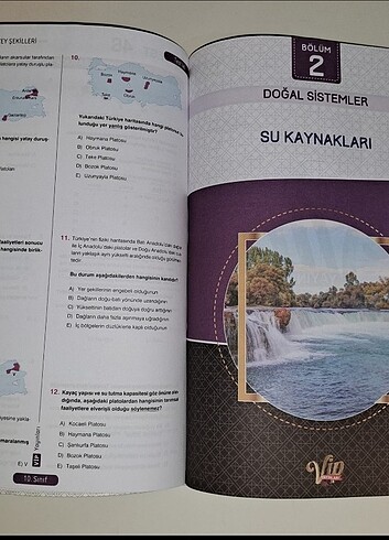  VIP Yayınları 10. Sınıf Coğrafya Bankası