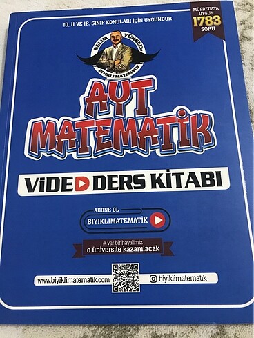 Ayt Matematik soru bankası selim hoca hiç çözülmedi