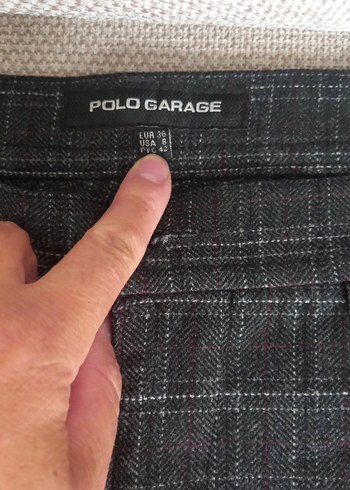 Kadın Gri Regular Fit Bermuda Şort - Görsel 2