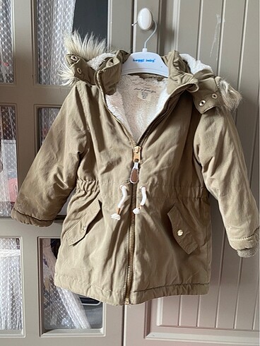 H&M haki renk 1 buçuk-2 yaş mont