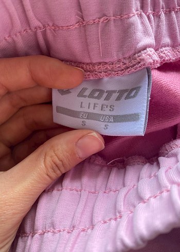 Pembe Kadın Eşofman Altı Fermuarlı Cepli - Görsel 2