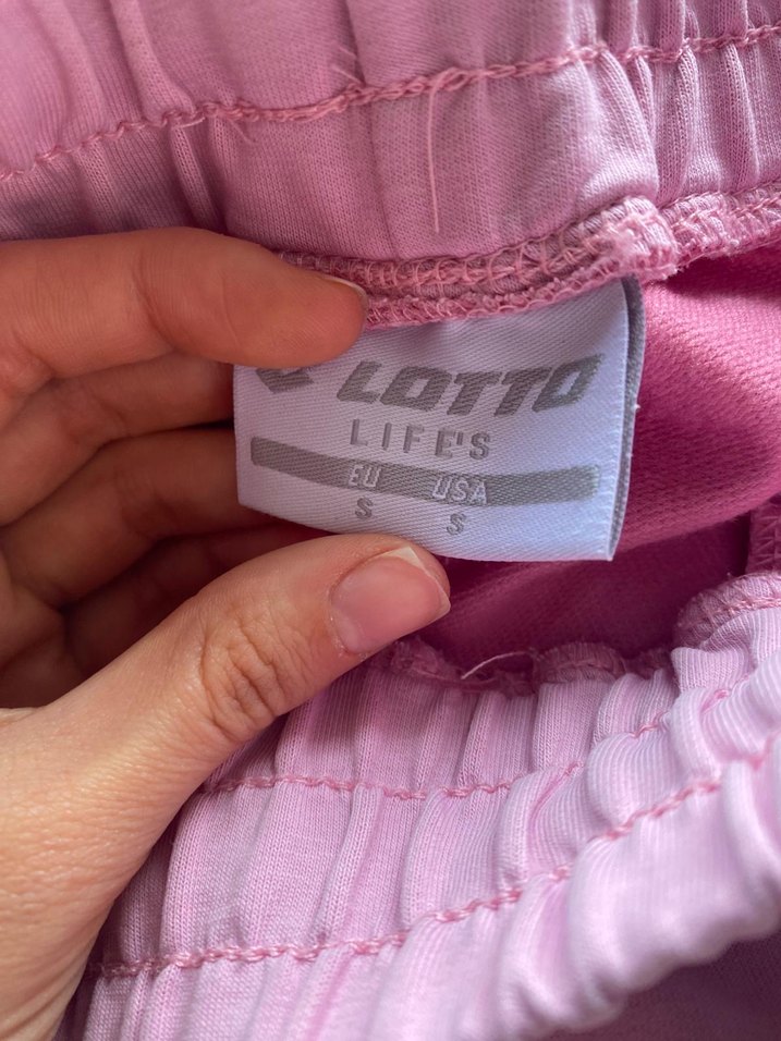 Pembe Kadın Eşofman Altı Fermuarlı Cepli - Görsel 2