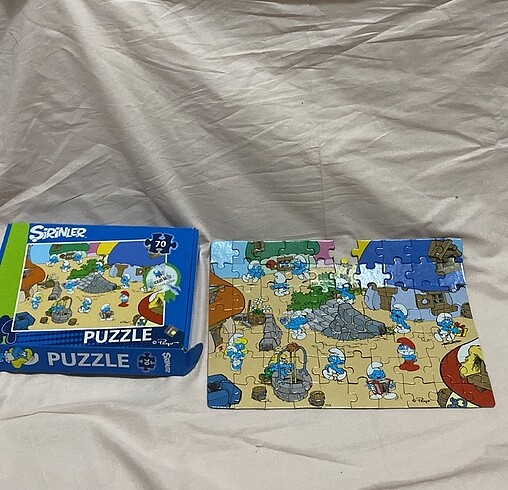 Şirinler puzzle