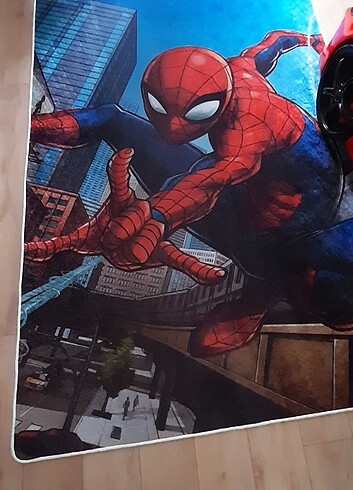 Spiderman kaymaz halı