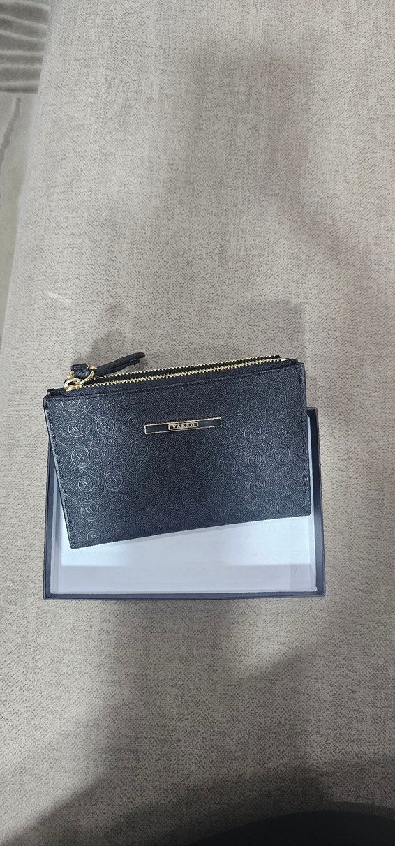 Vakko Siyah Deri Kadın Cüzdan - Görsel 2