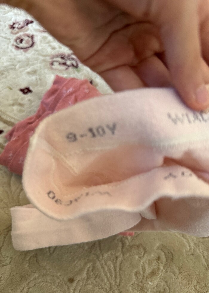 Kız çocuk külotlu çorap 3 adet - Görsel 2