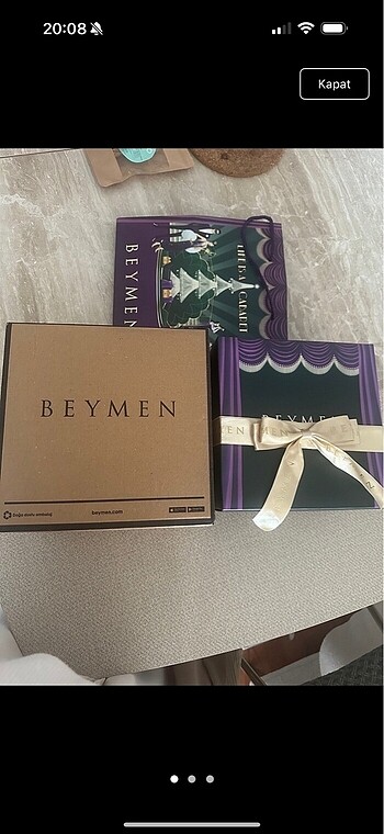 Beymen hediye kutusu