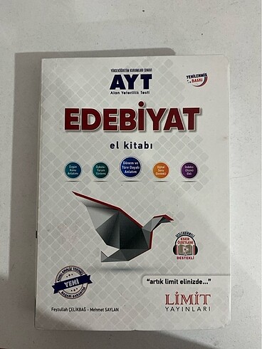 AYT EDEBİYAT (EL KİTABI) LİMİT YAYINLARI