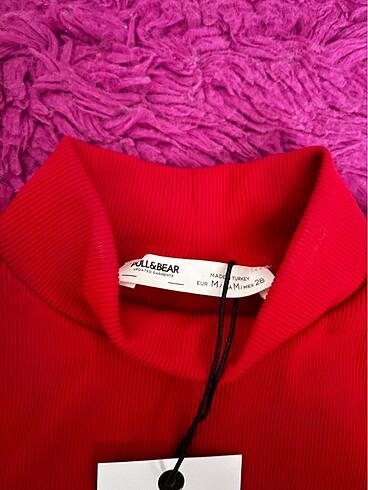 m Beden pull bear elbise