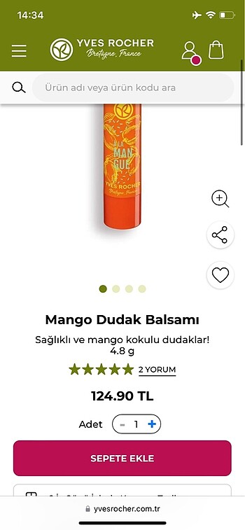 Beden Renk Yves rocher