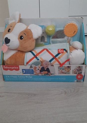 Fisher Price 3 İn 1 Yumusak Kumasli Kopekcik Karin Minderi