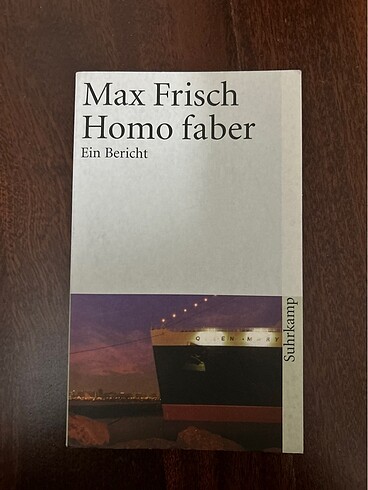 Max frisch homofaber ein bericht