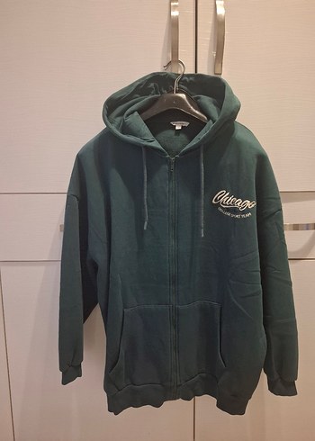 C&A Fermuarlı Kapüşonlu Sweatshirt