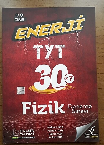 Palme Tyt Fizik 30 Deneme